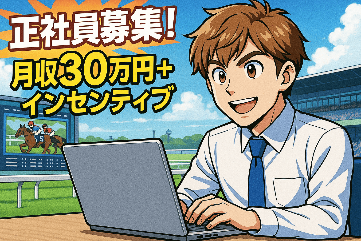 《正社員募集！》メールオペレーター／未経験OK／月給30万円＋成果報酬／高田馬場駅チカの快適オフィス／安定の福利厚生＆安心の環境！